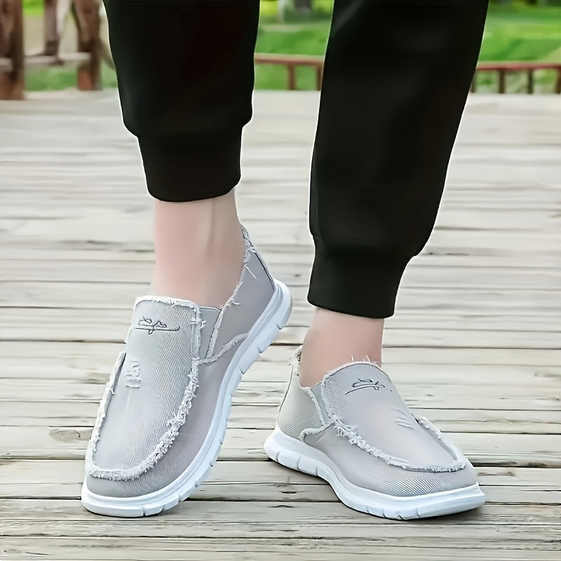 Men's Loafers & Flats - Breathable Mesh Lace-Up for Everyday Wear – view 6