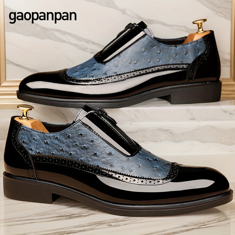Men's Loafers & Flats - Comfort Fit for Everyday Wear – Light Brown-1 / Blue – Brown option – view 4