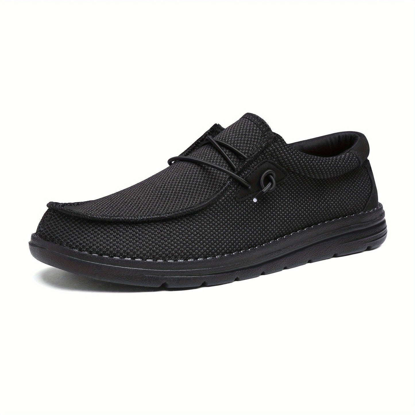 Men's Loafers & Flats - Non-Slip Sole for Everyday Wear – 3-Color Selection – Black option – view 3