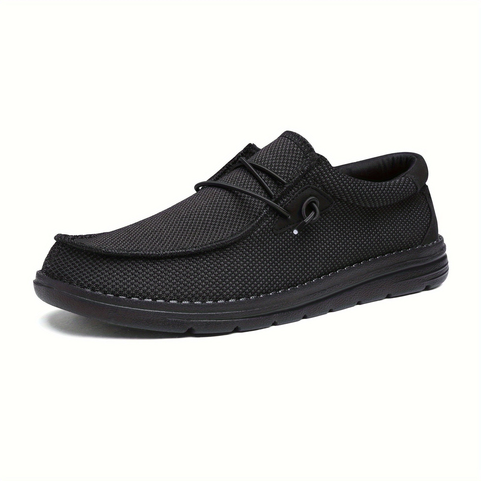 Men's Loafers & Flats - Non-Slip Sole for Everyday Wear – 3-Color Selection – Black option – view 3