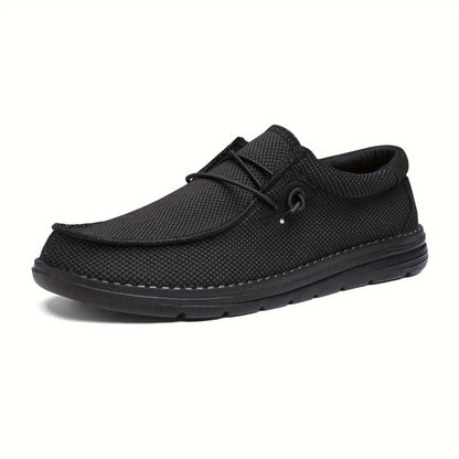Men's Loafers & Flats - Non-Slip Sole for Everyday Wear – 3-Color Selection – Black option – view 3