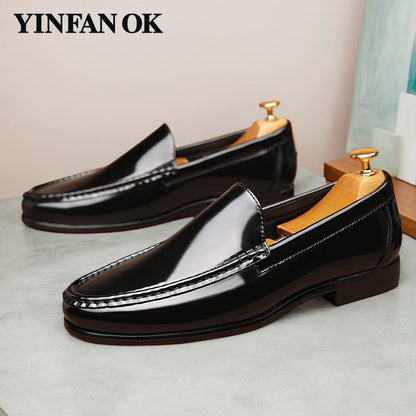 Men's Loafers & Flats - Slip-On for Everyday Wear – Burgundy – view 4