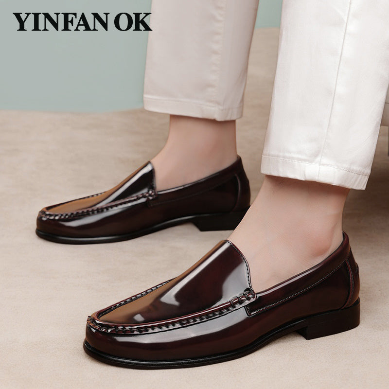 Men's Loafers & Flats - Slip-On for Everyday Wear – Burgundy – view 7
