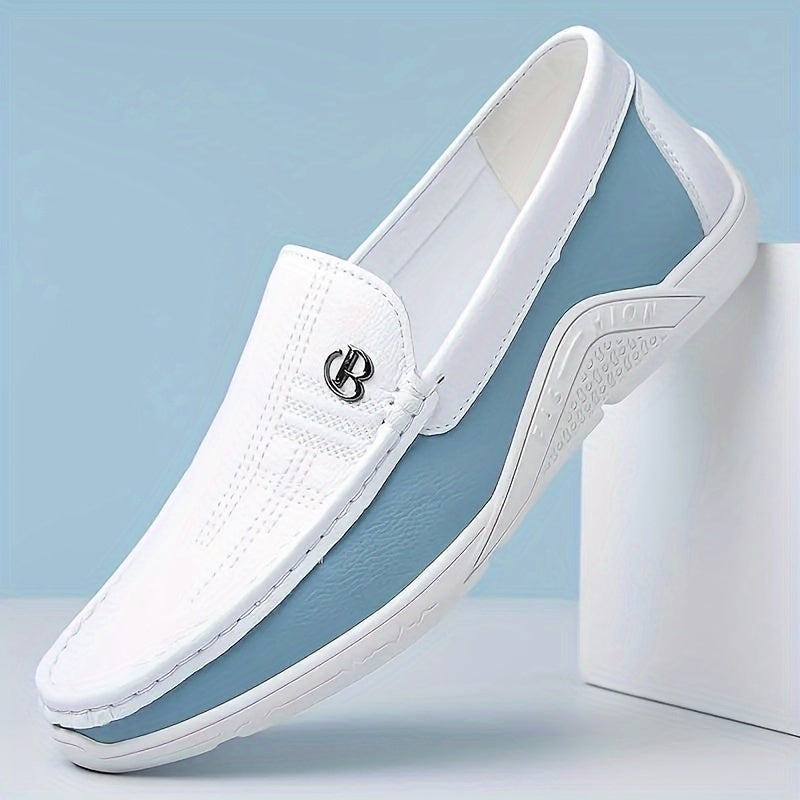 Men's Loafers & Flats - Slip-On for Everyday Wear – White – White option – main product image