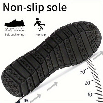 Men's Loafers & Slip-Ons - Everyday Comfort & Durable Sole – Black detail view