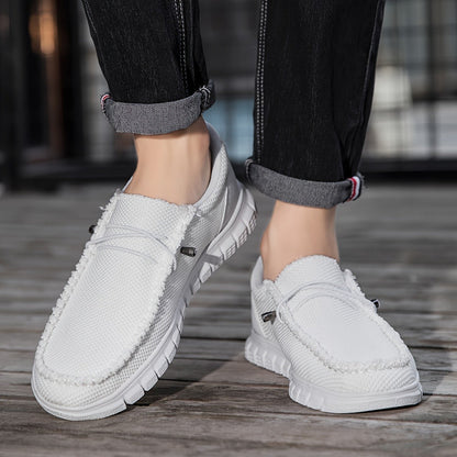 Men's Loafers & Slip-Ons - Everyday Comfort & Durable Sole – Black detail view