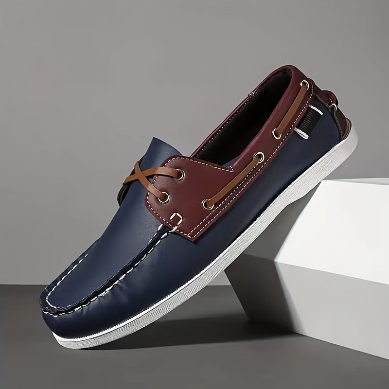 Men's Loafers & Slip-Ons - Everyday Comfort & Durable Sole – Black / Blue – main product image