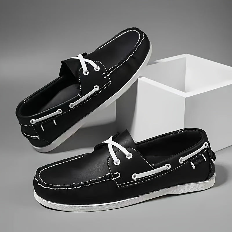 Men's Loafers & Slip-Ons - Everyday Comfort & Durable Sole – Black / Blue – view 9