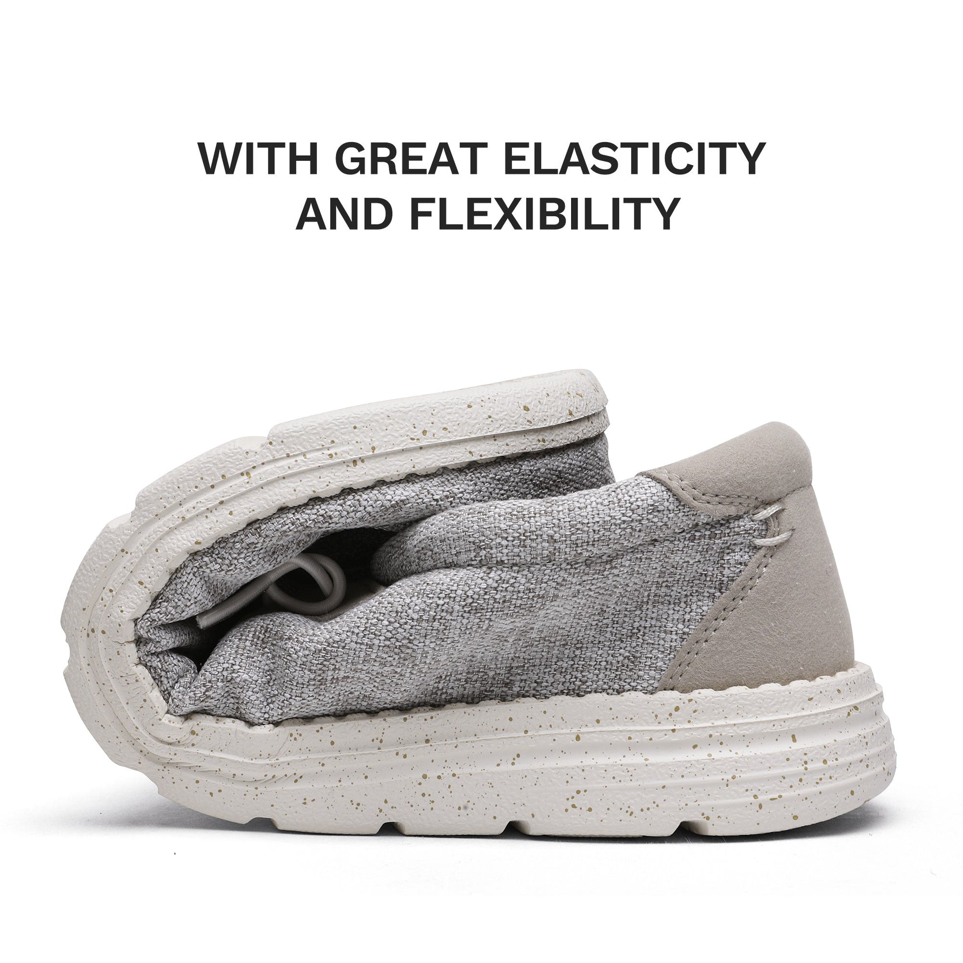 Men's Loafers & Slip-Ons - Non-Slip Sole & Slip-On Ease – Beige / Black – view 6