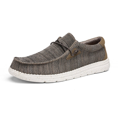 Men's Loafers & Slip-Ons - Non-Slip Sole & Slip-On Ease – Beige / Black – view 25