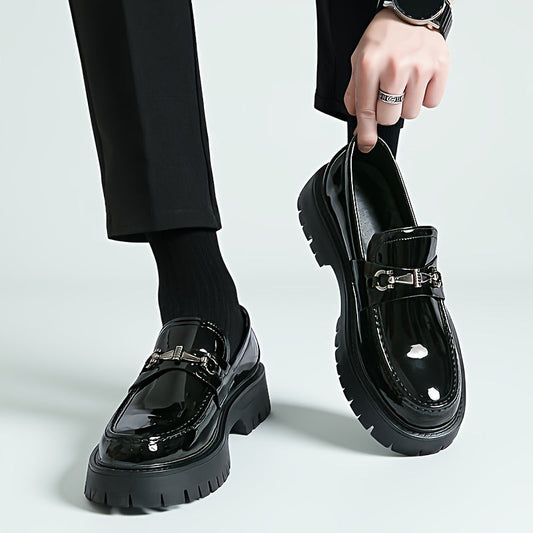 Men's Loafers & Slip-Ons - Platform Sole & Metal Detail – main product image