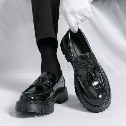 Men's Loafers & Slip-Ons - Platform Sole & Tassel Detail – view 2