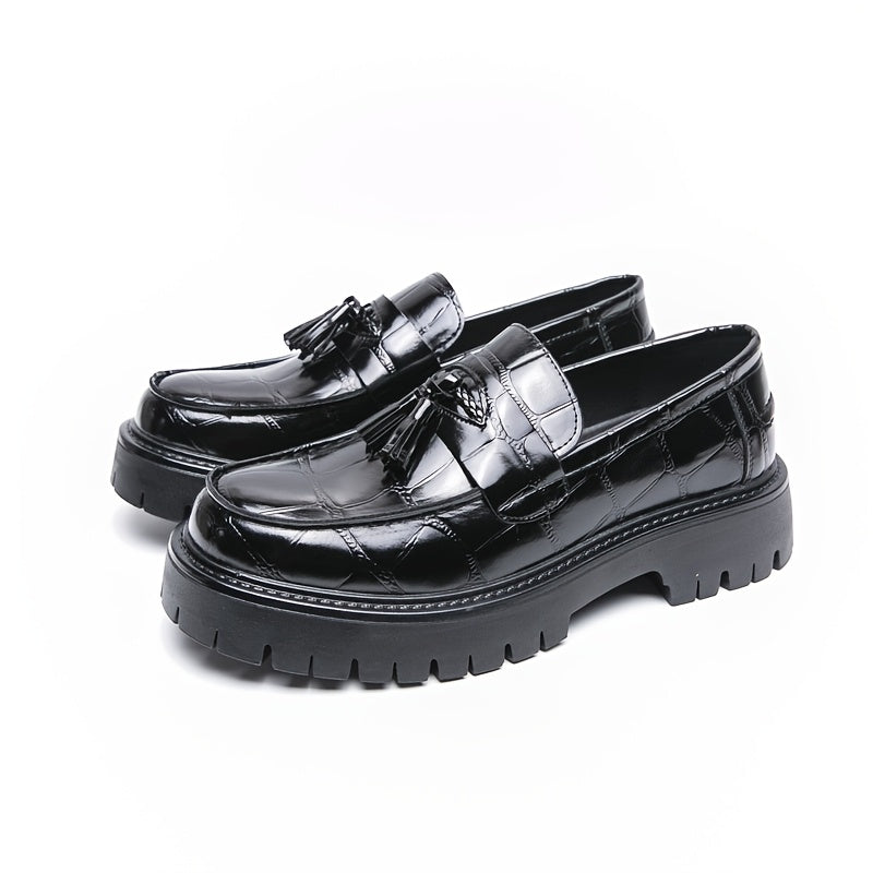 Men's Loafers & Slip-Ons - Platform Sole & Tassel Detail detail view