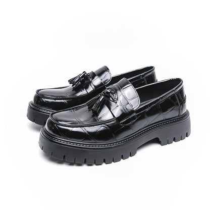 Men's Loafers & Slip-Ons - Platform Sole & Tassel Detail detail view