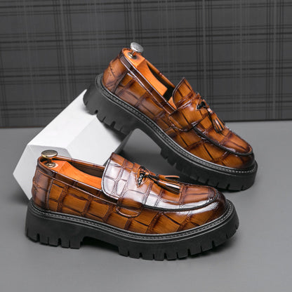 Men's Loafers & Slip-Ons - Platform Sole & Tassel Detail – view 8