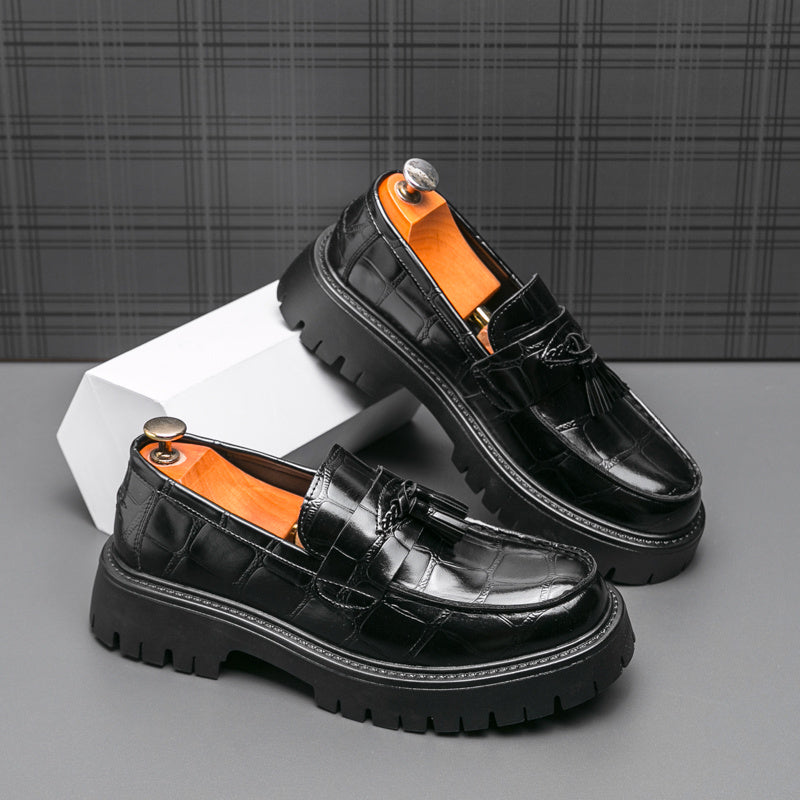Men's Loafers & Slip-Ons - Platform Sole & Tassel Detail – view 9