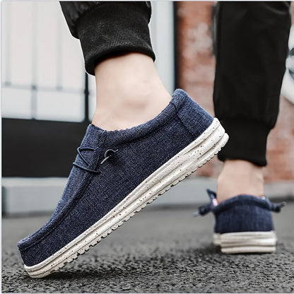Men's Loafers & Slip-Ons - Slip-On Ease – Black / Blue – view 9