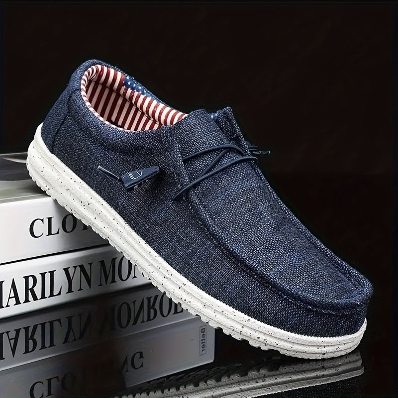 Men's Loafers & Slip-Ons - Slip-On Ease – Black / Blue – Black option – view 4
