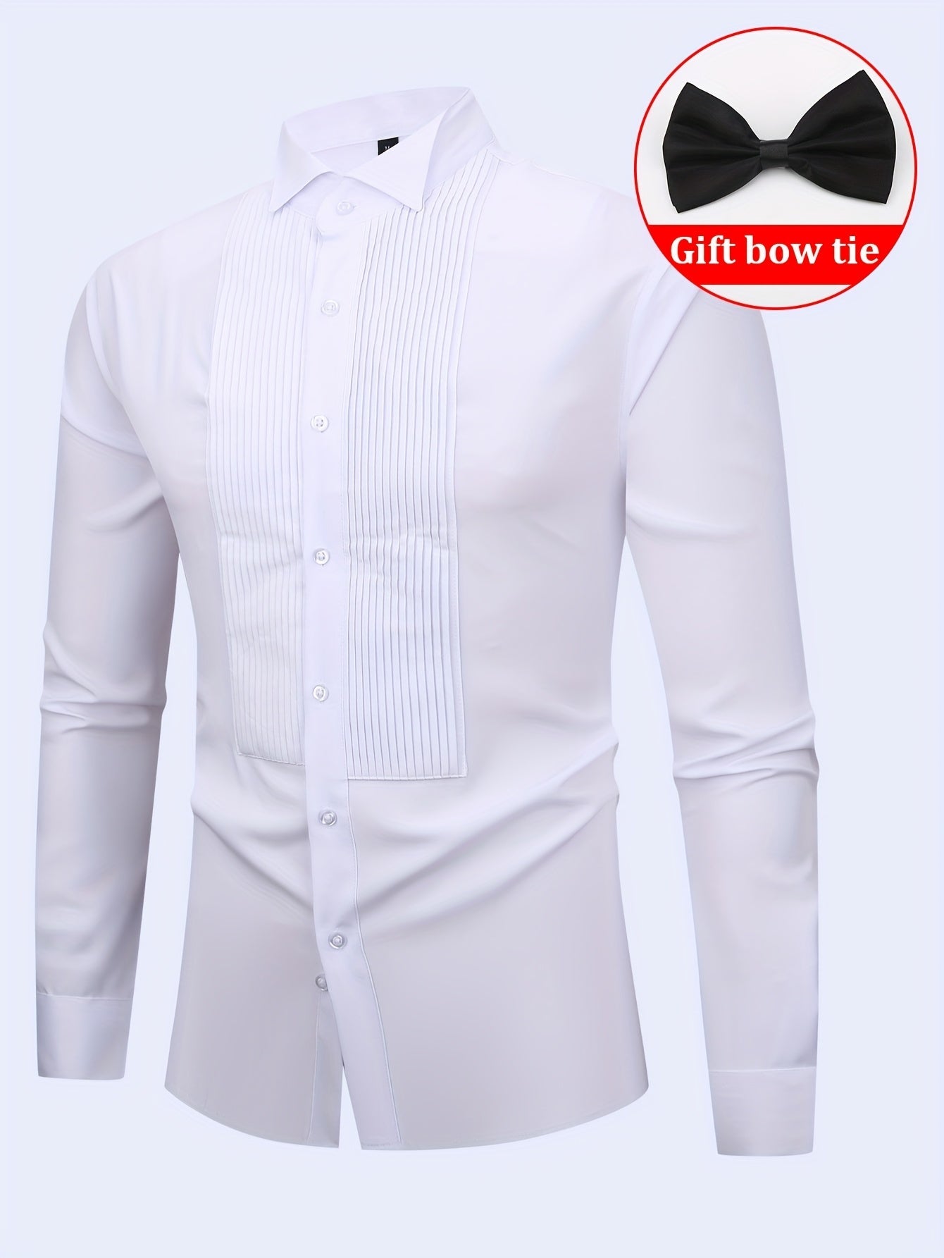 Men's Long Sleeve Dress Shirt - Stretch – view 8