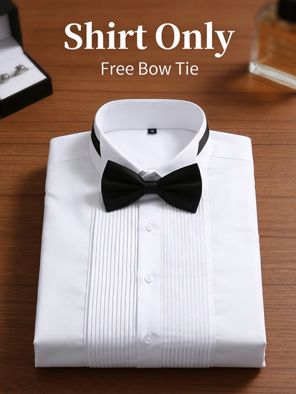 Men's Long Sleeve Dress Shirt - Stretch – view 14