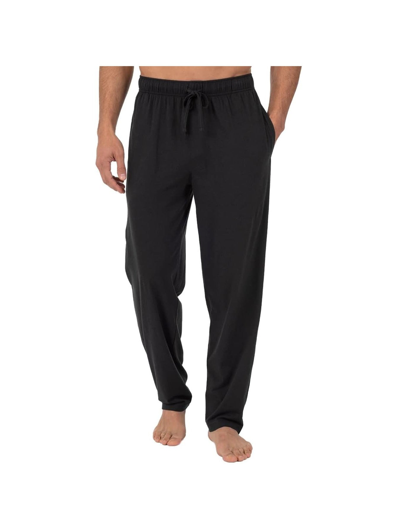 Men's Lounge Pants - Drawstring Waist With Pockets – view 2
