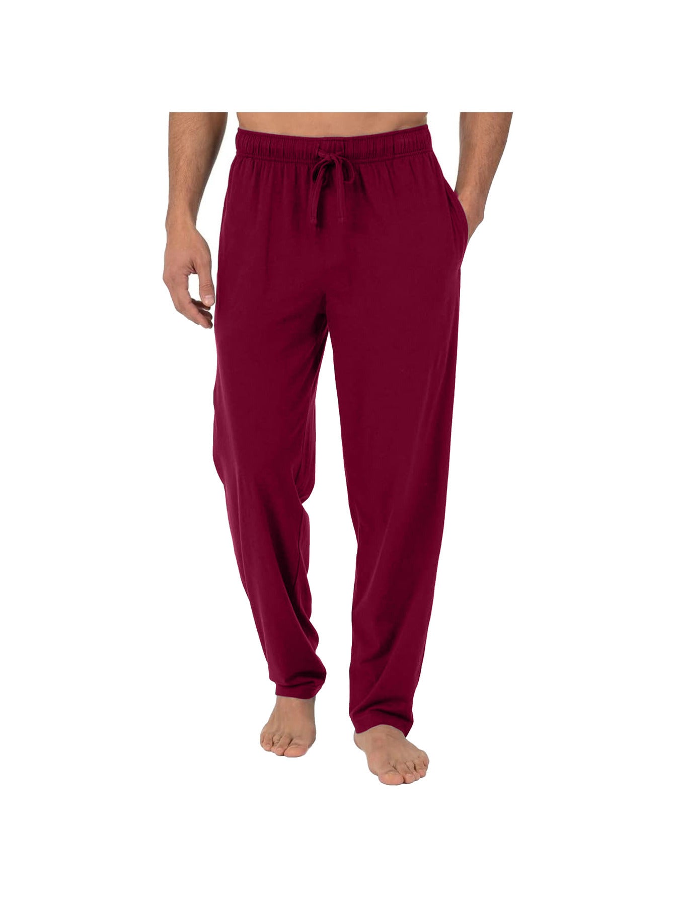 Men's Lounge Pants - Drawstring Waist With Pockets – view 3