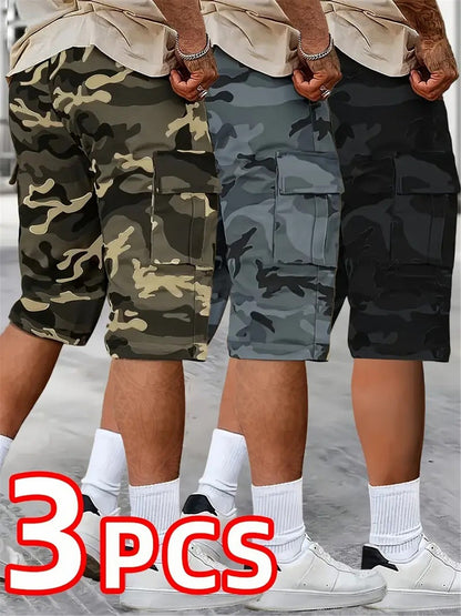 Men's lvse+kaqise+huise Polyester Utility Cargo Shorts – view 4