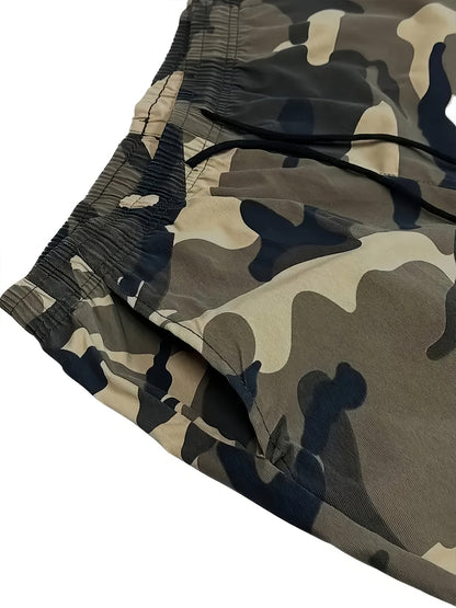 Men's lvse+kaqise+huise Polyester Utility Cargo Shorts – view 7