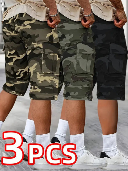 Men's lvse+kaqise+huise Polyester Utility Cargo Shorts – view 13