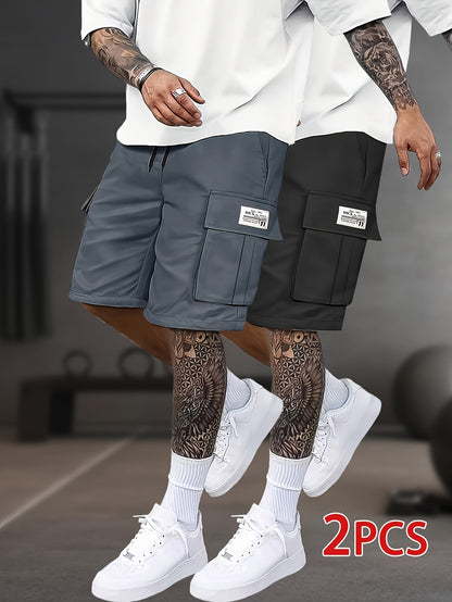 Men's Mixed colors Polyester Utility Cargo Shorts – view 9