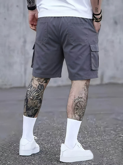Men's Mixed colors Polyester Utility Cargo Shorts – view 10