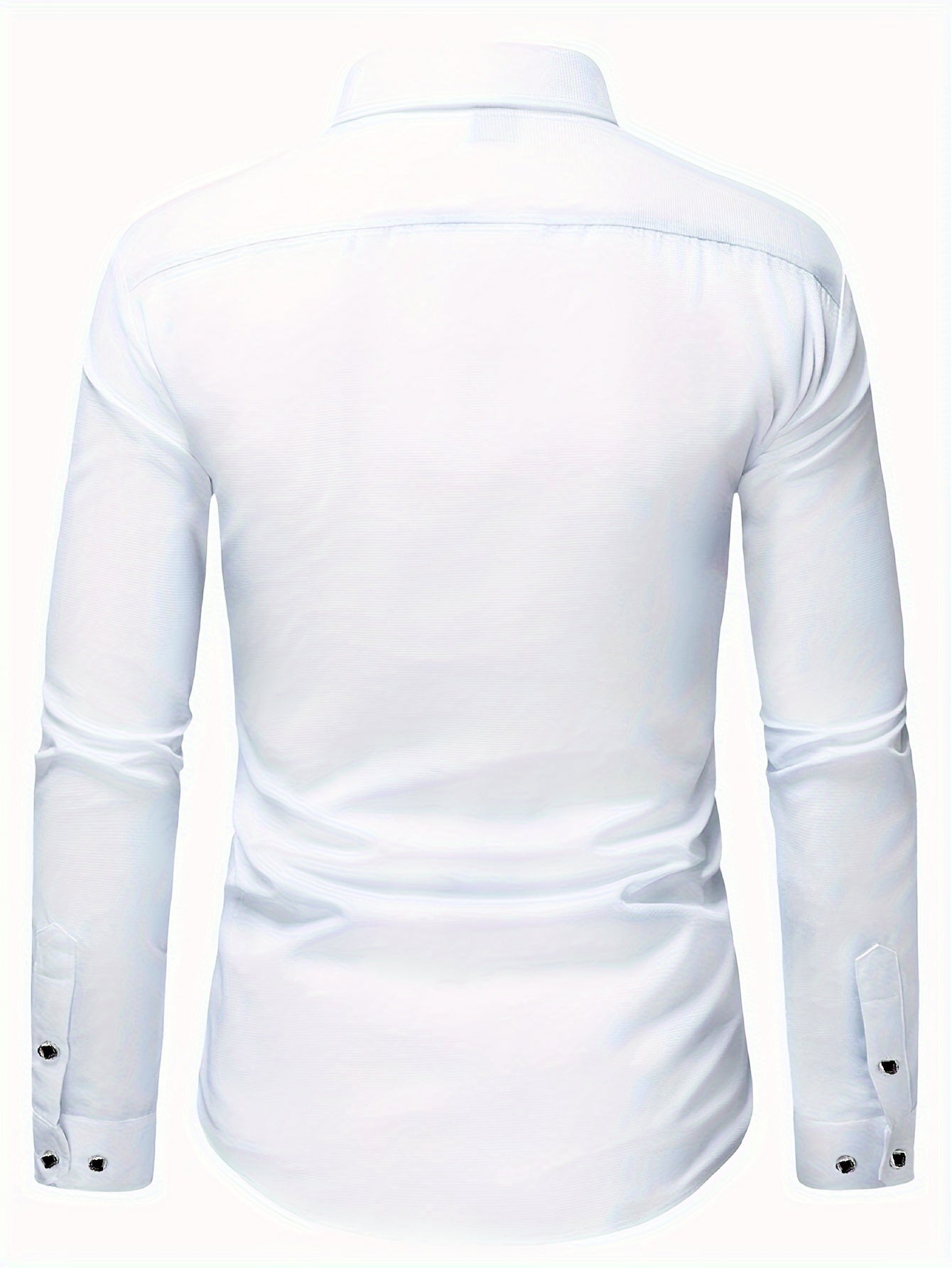 Men's Non Iron Dress Shirt – Stretch Long Sleeve Button Down – view 22