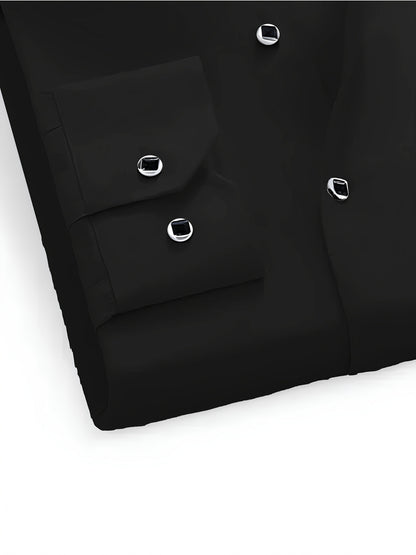 Men's Non Iron Dress Shirt – Stretch Long Sleeve Button Down – view 30