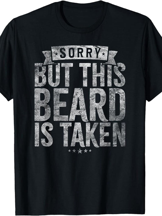 Men's Oversized T-Shirt - Round Neck Short Sleeve – Black – main product image