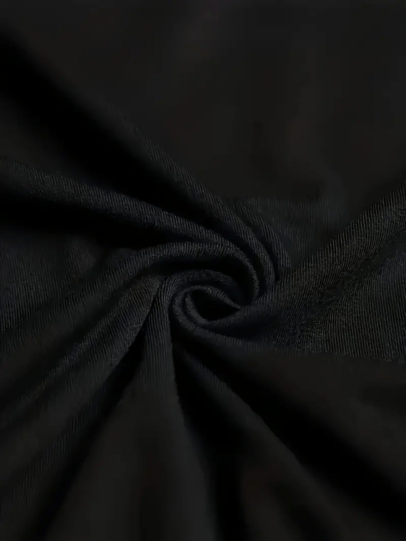Men's Oversized T-Shirt - Round Neck Short Sleeve – Black – view 14