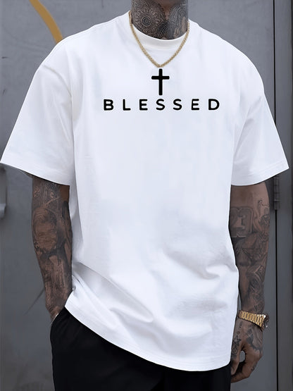 Men's Oversized T-Shirt - Round Neck Short Sleeve – Sizes 0XL–5XL – view 5