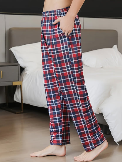Men's Pajama Pants - Plaid – 4pcs Colorway 88325 – view 6