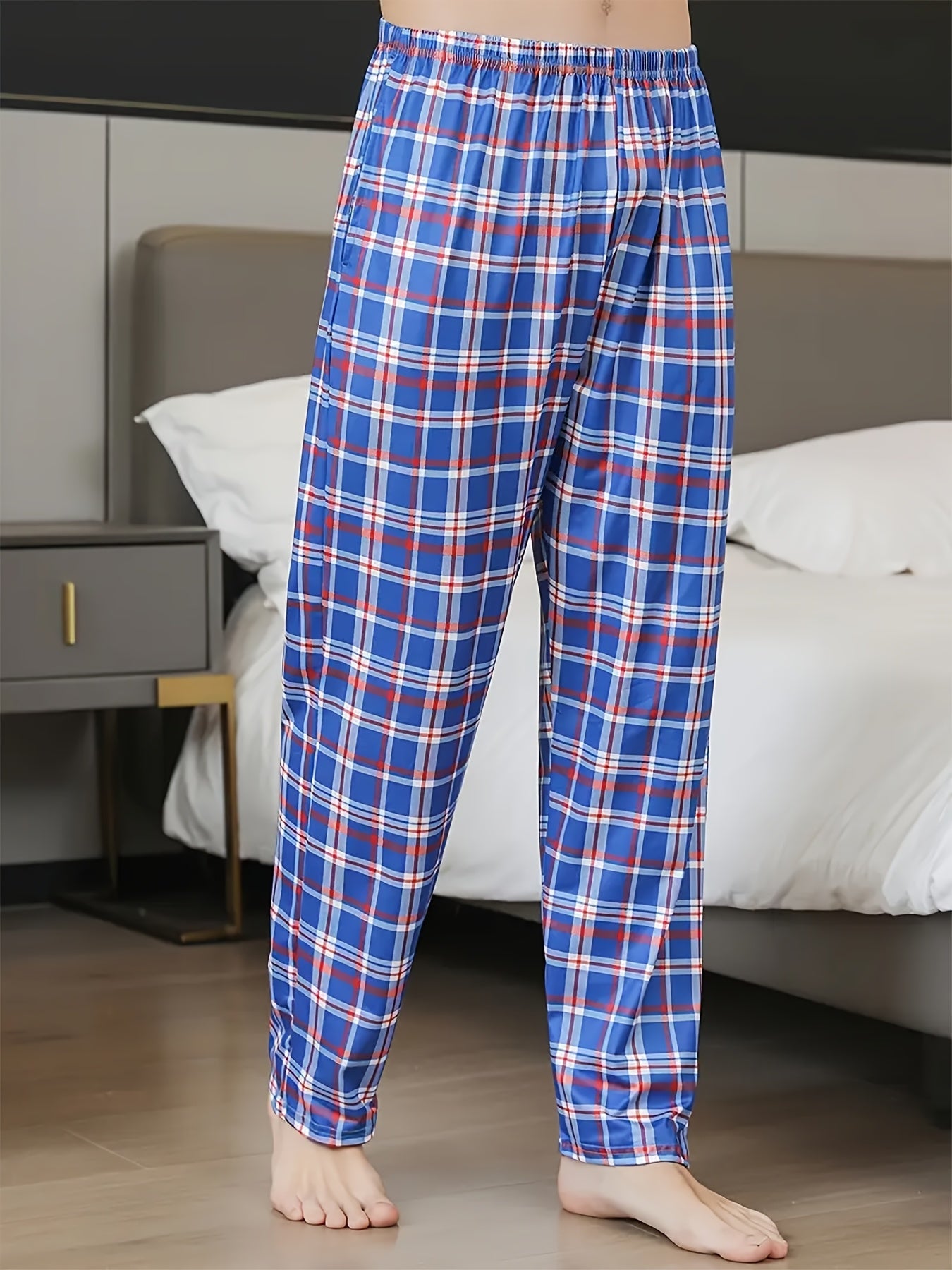 Men's Pajama Pants - Plaid – 4pcs Colorway 88325 – view 9