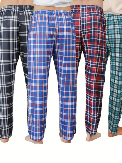 Men's Pajama Pants - Plaid – 4PcsN2 – view 6