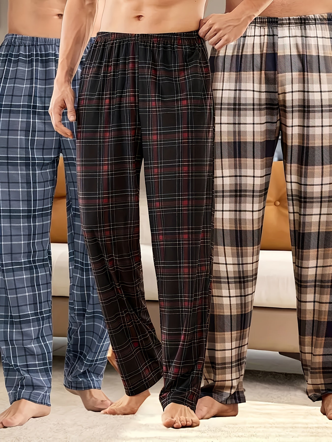 Men's Pajama Pants - Plaid – Colorway 65733 – main product image