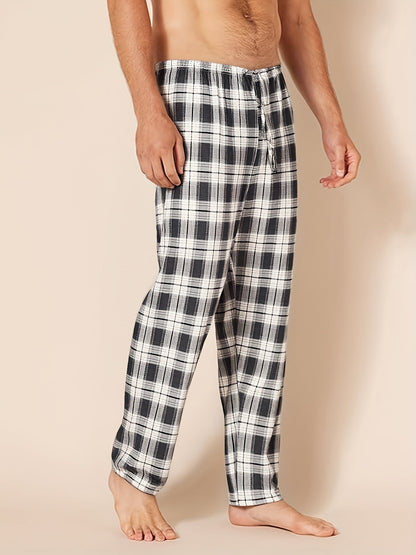 Men's Pajama Set – Men's Mixed colors Polyester Pants – view 5