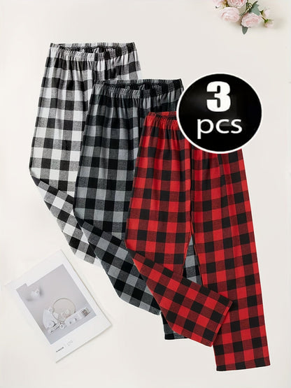 Men's Pajama Set - Plaid Detail – view 4