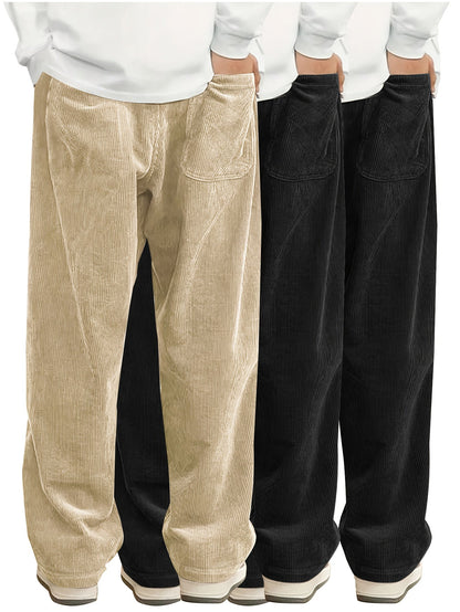 Men's Pants - Everyday Comfort – Sizes S–XXXL – Black option – view 15