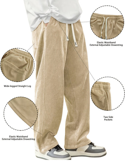 Men's Pants - Everyday Comfort – Sizes S–XXXL – Black option – view 16