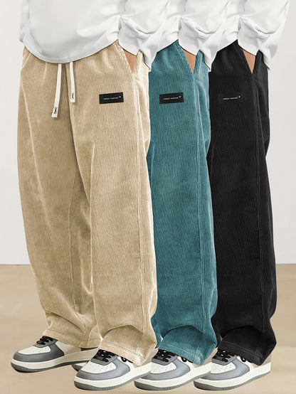 Men's Pants - Everyday Comfort – Sizes S–XXXL – Black option – view 24