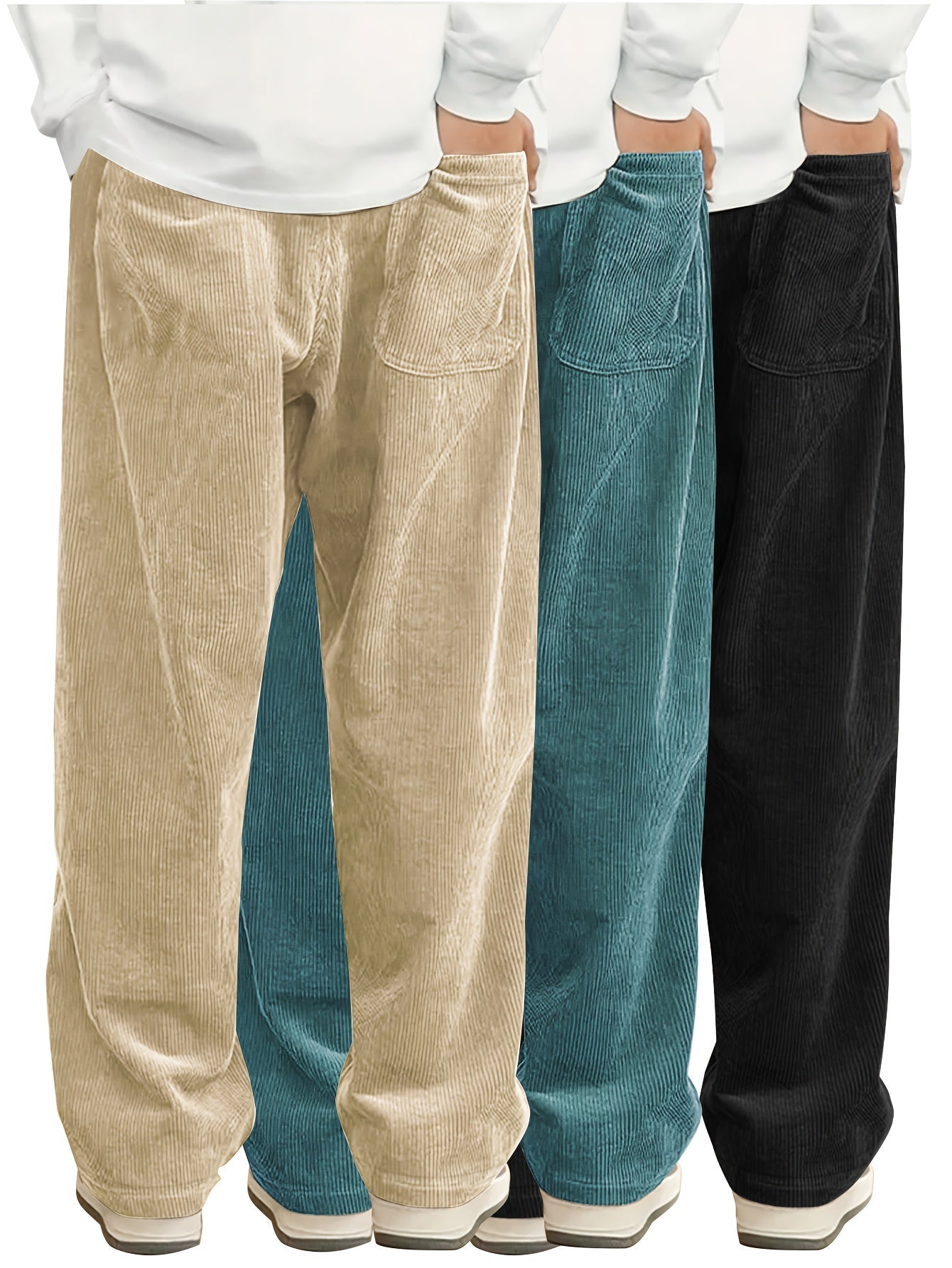 Men's Pants - Everyday Comfort – Sizes S–XXXL – Black option – view 25