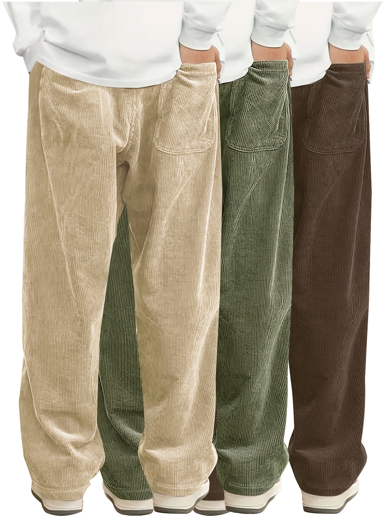 Men's Pants - Everyday Comfort – Sizes S–XXXL – Black option – view 31