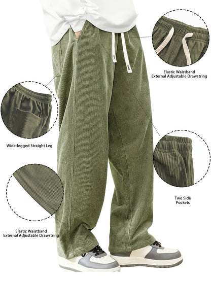 Men's Pants - Everyday Comfort – Sizes S–XXXL – Black option – view 32