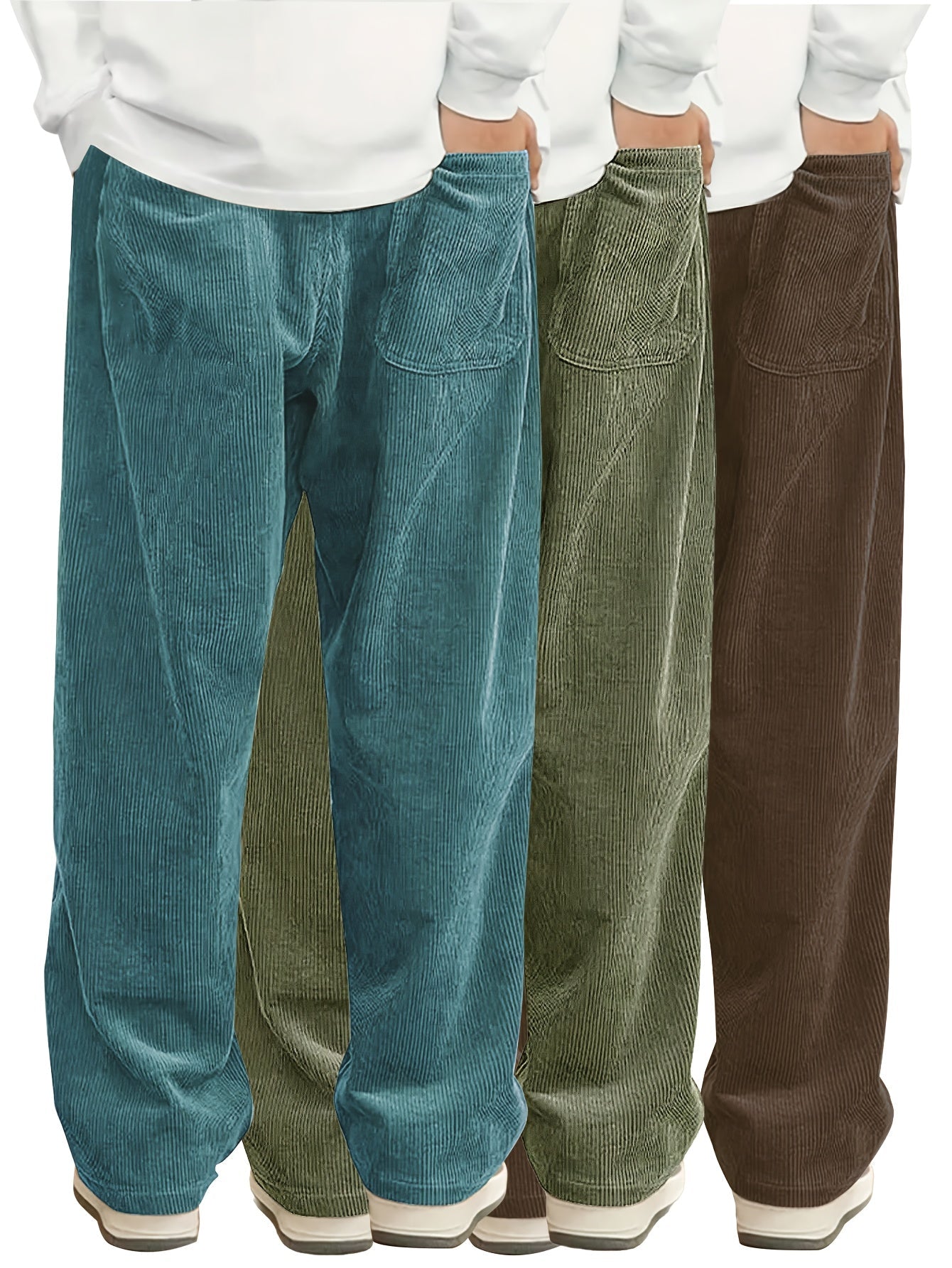 Men's Pants - Everyday Comfort – Sizes S–XXXL – Black option – view 35