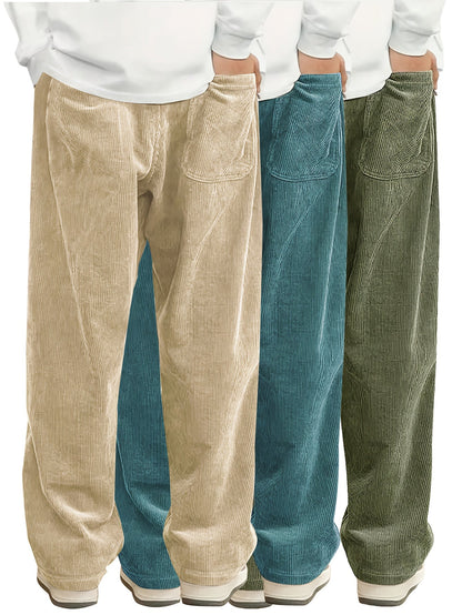 Men's Pants - Everyday Comfort – Sizes S–XXXL – Black option – view 39